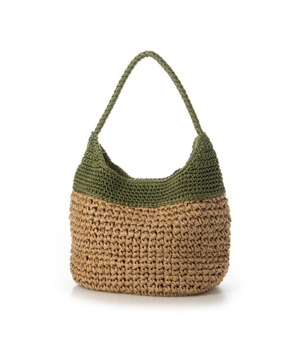 UNBILLION cachecache 切り替え編みワンハンドル2wayミニトート 