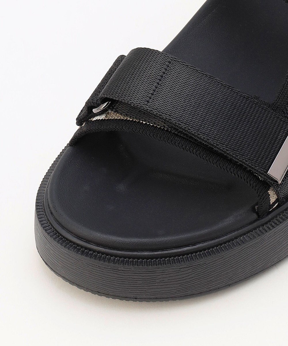 steppi 【洗える】厚底 ストラップサンダル 