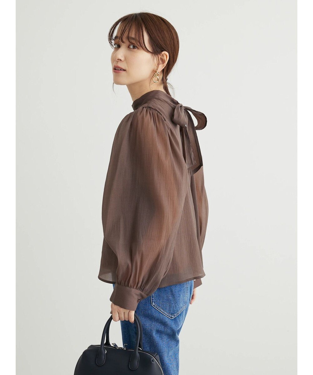 Green Parks ・ＥＬＥＮＣＡＲＥ　ＤＵＥ　バックリボンブラウス 