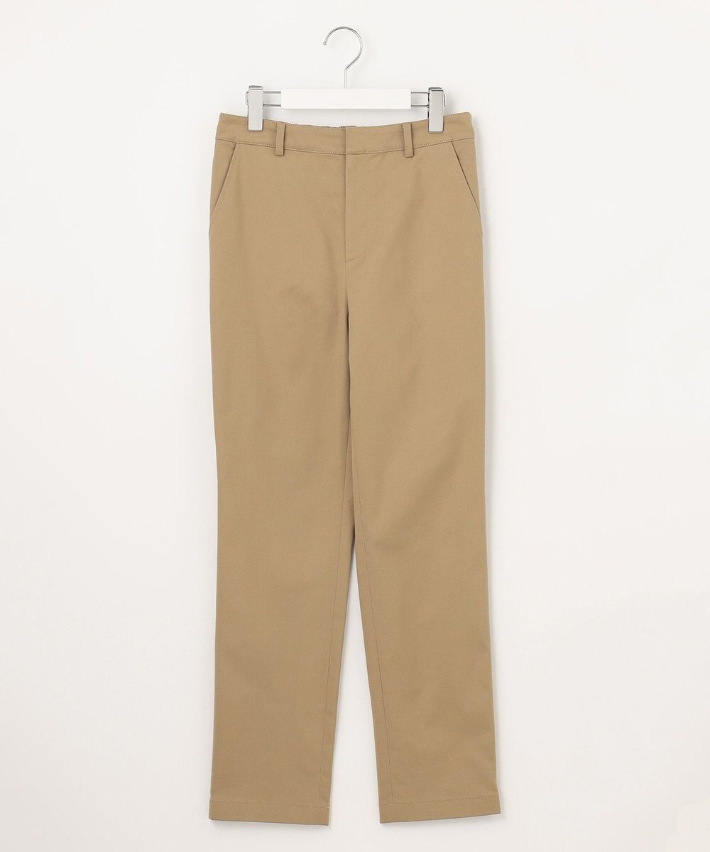 J.PRESS LADIES 20チノストレッチ テーパード パンツ 