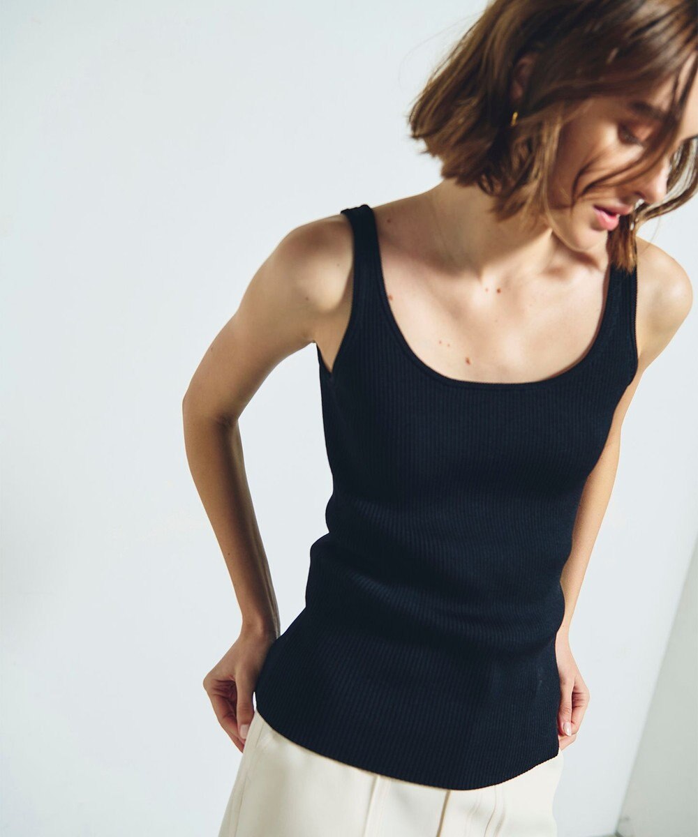 GRACE CONTINENTAL デコルテニットタンク 