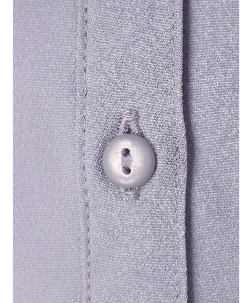 earth music&ecology ケープカラーブラウス 