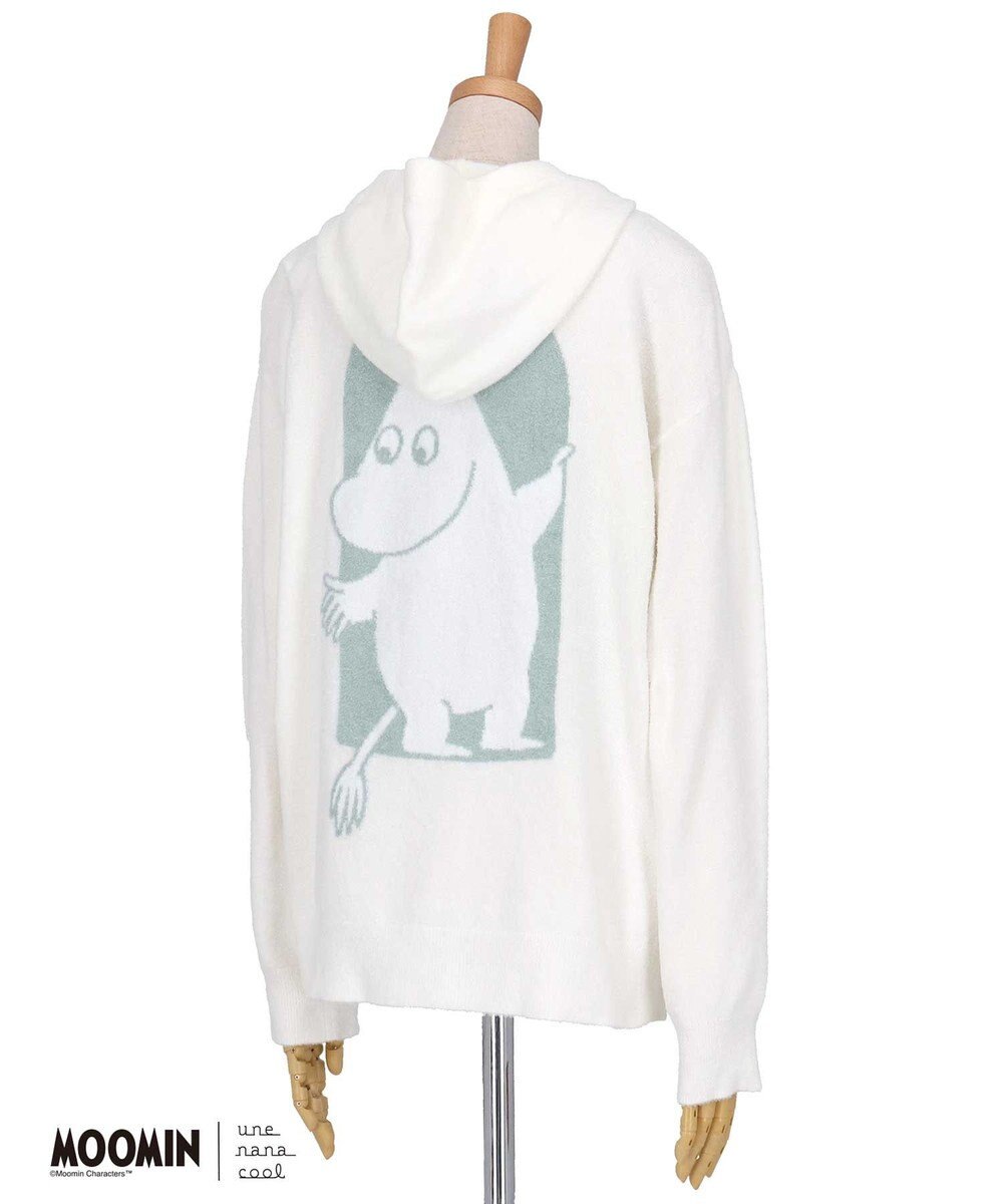 une nana cool 【ムーミン】 MOOMIN * une nana cool  なめらかふわふわフルジップパーカー 