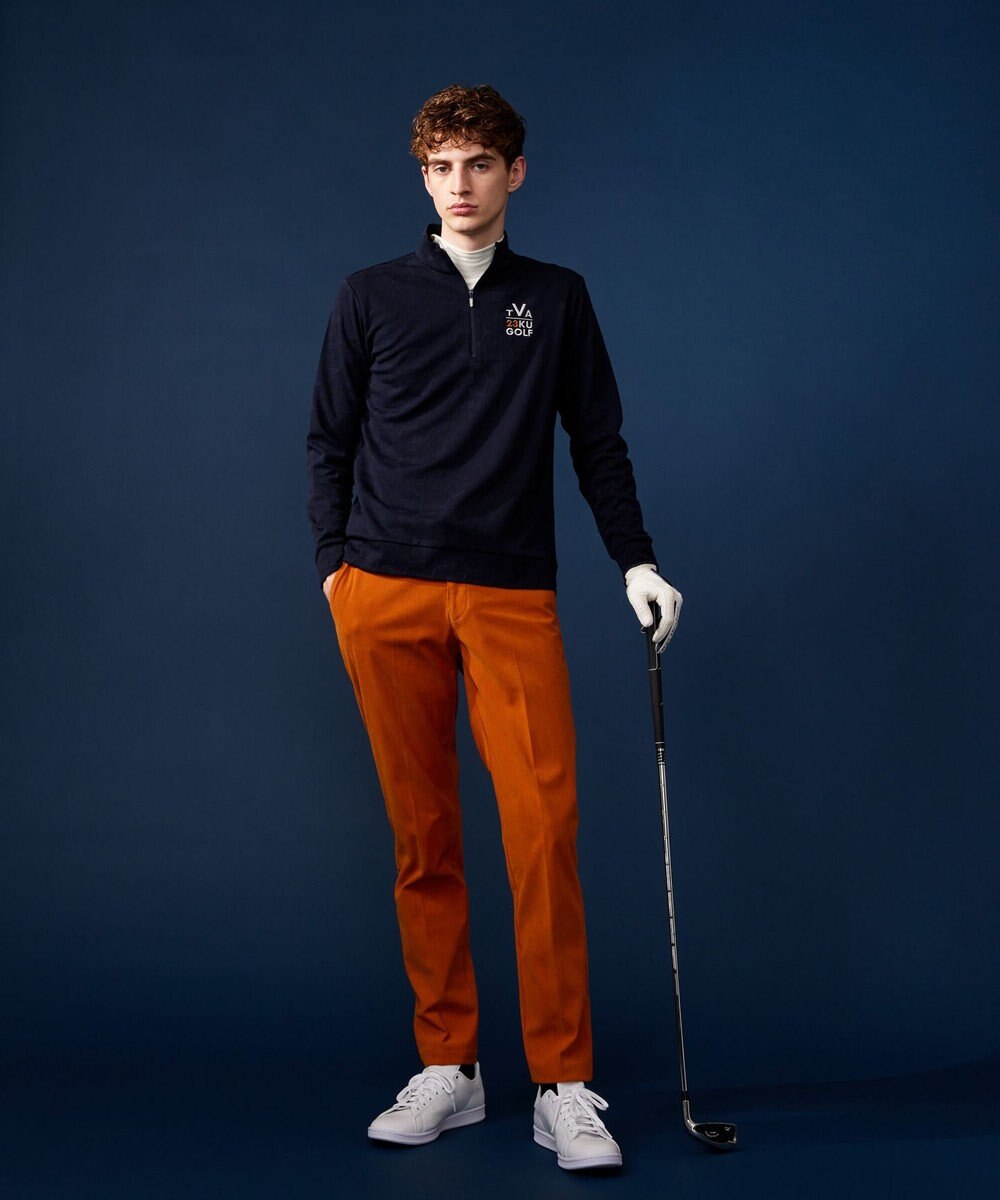 23区GOLF 【MEN】コーデュロイ カラー パンツ 