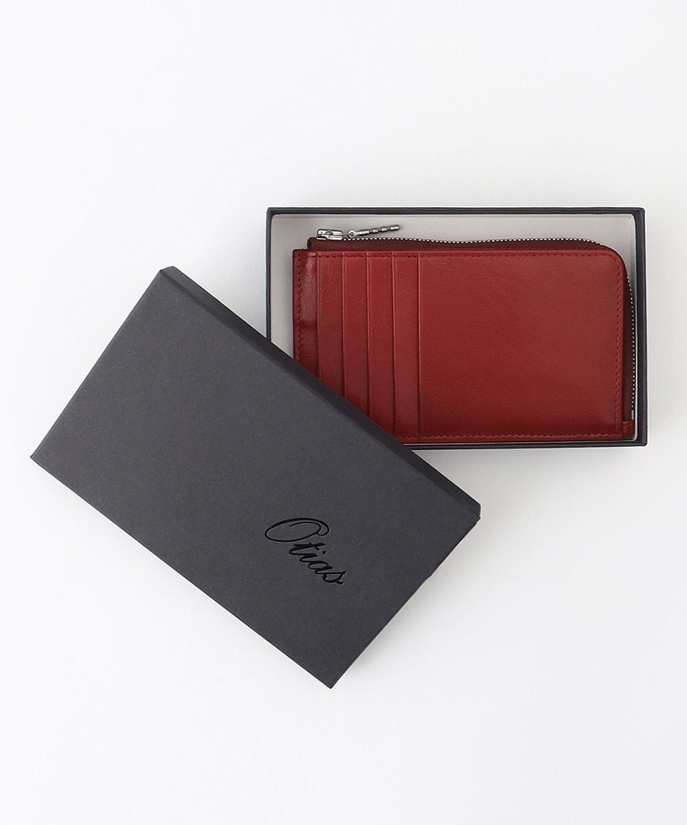 UNBILLION Otias バッファローレザーカードウォレット 