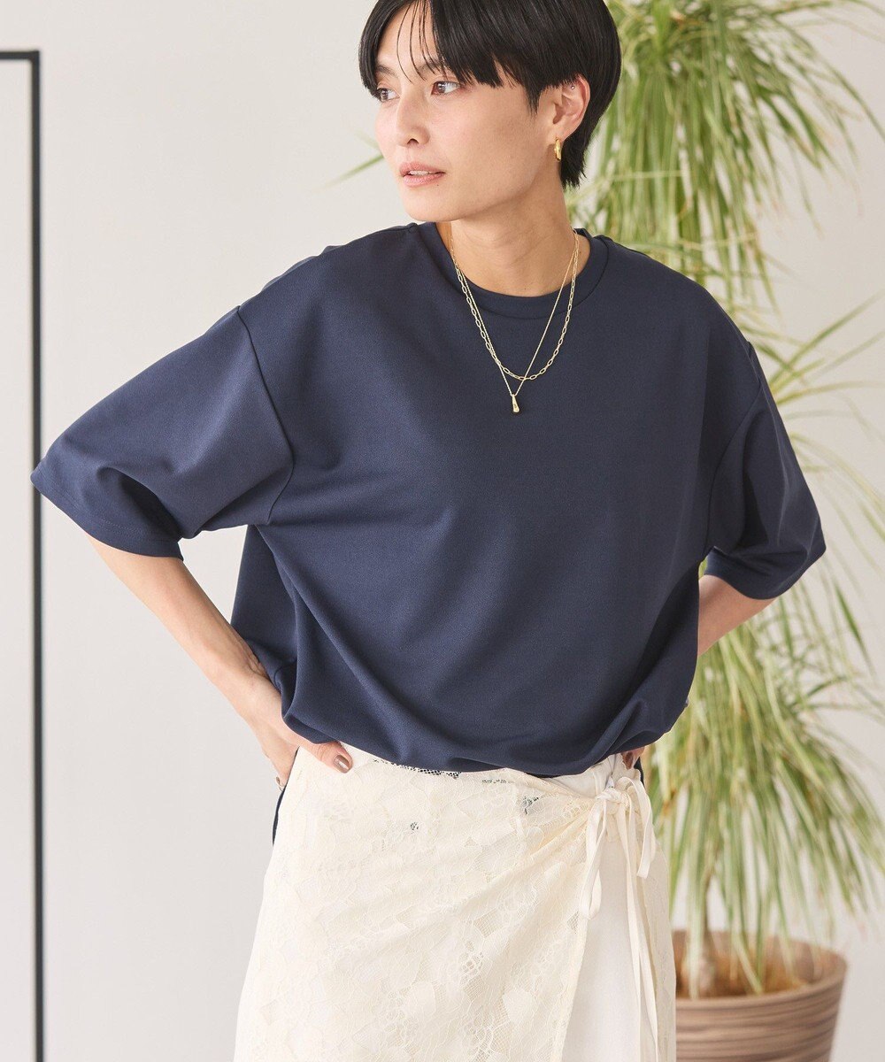 AMERICAN HOLIC ジョーゼットラウンドヘムトップス 