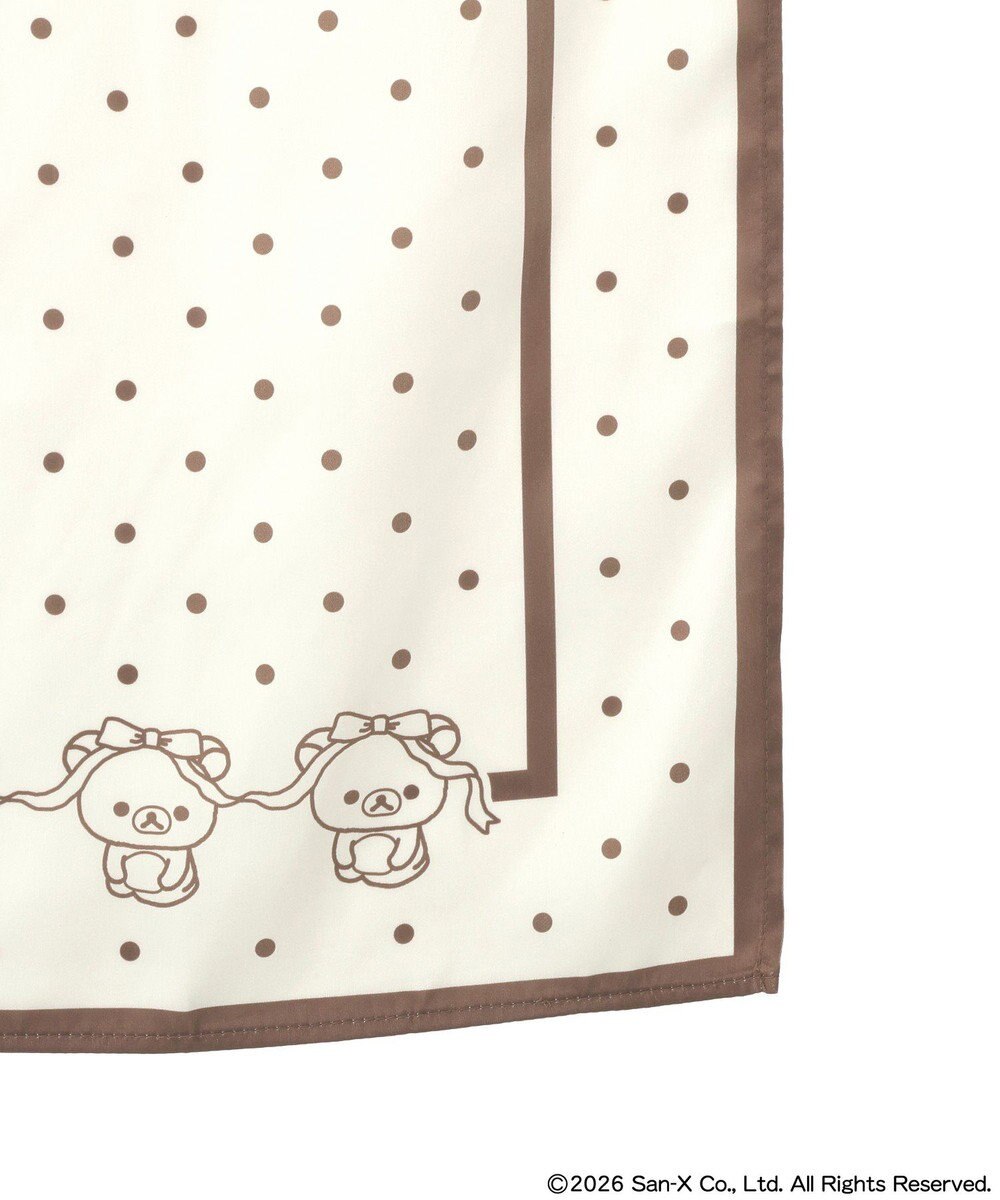 earth music&ecology 【予約】リラックマ×earth アソートドットスカーフ 