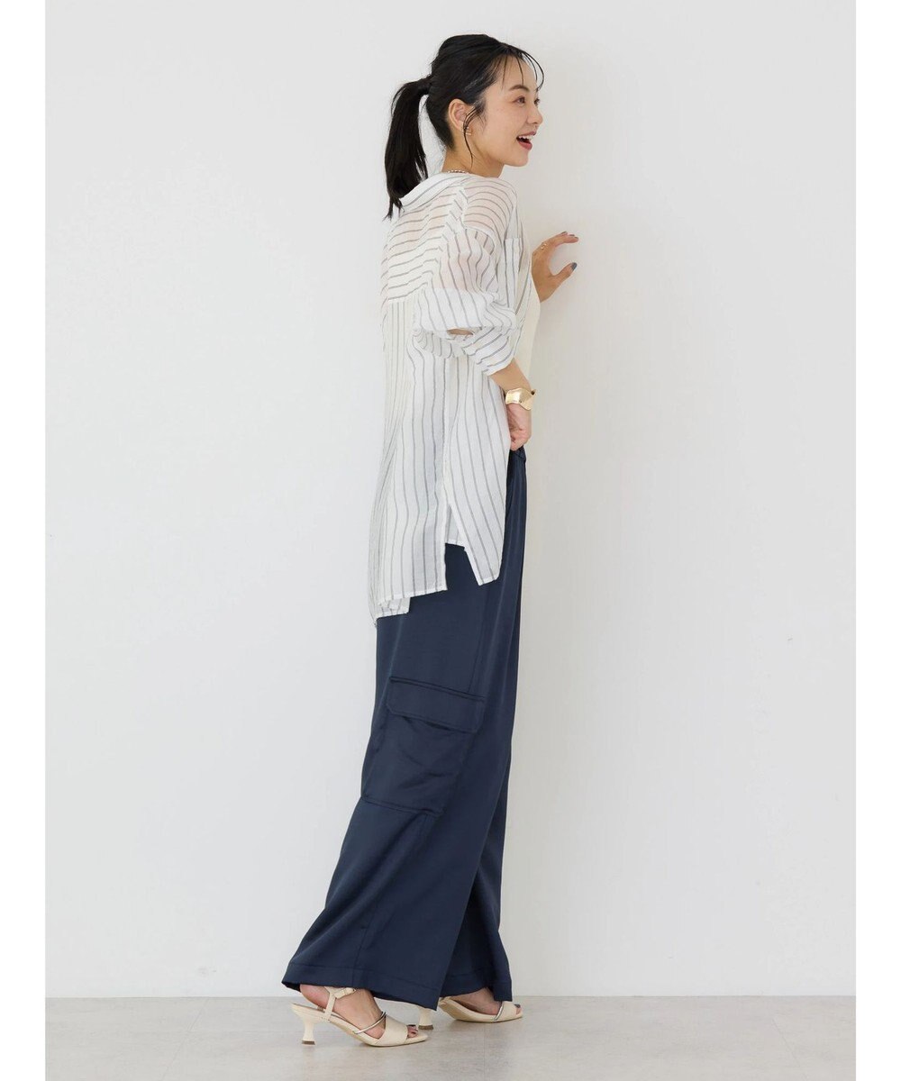 AMERICAN HOLIC シアーＣＯＯＬＷポケットシャツ 