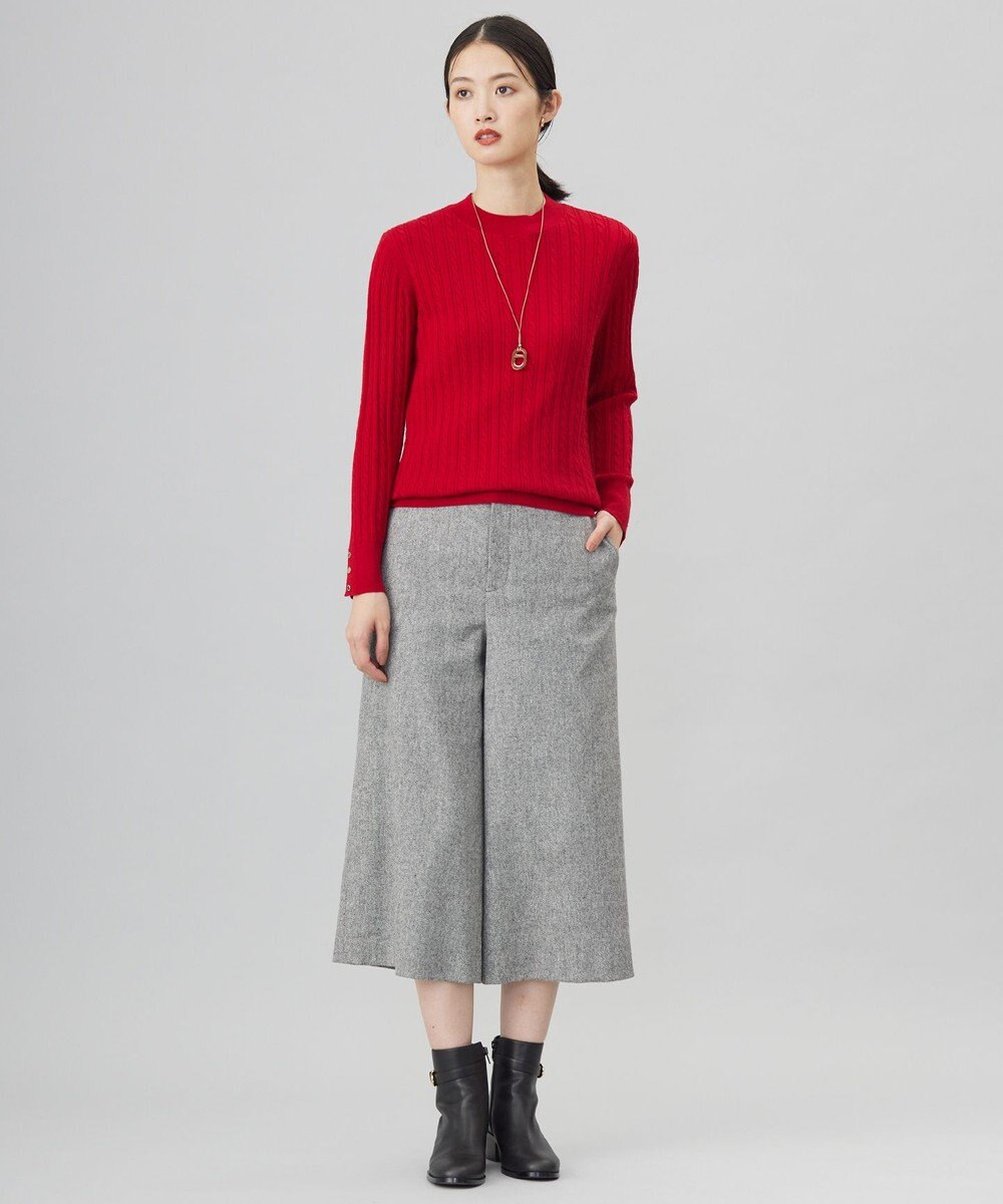 J.PRESS LADIES 【洗える】KNIT BASIC クルーネック ニット 