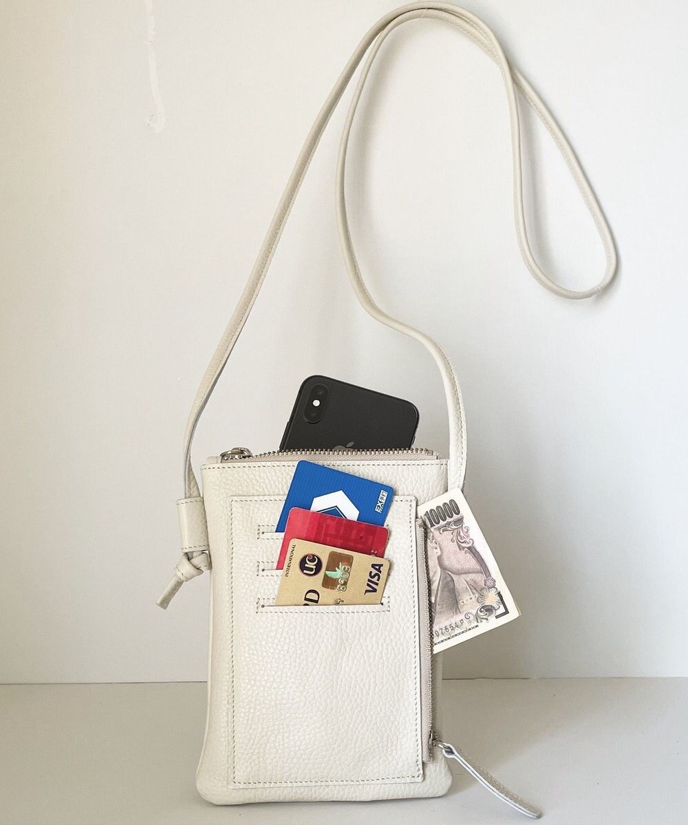 Hekhèr Le Style de Vie 新色追加【日本製】シュリンクレザー スマートフォンポシェット 