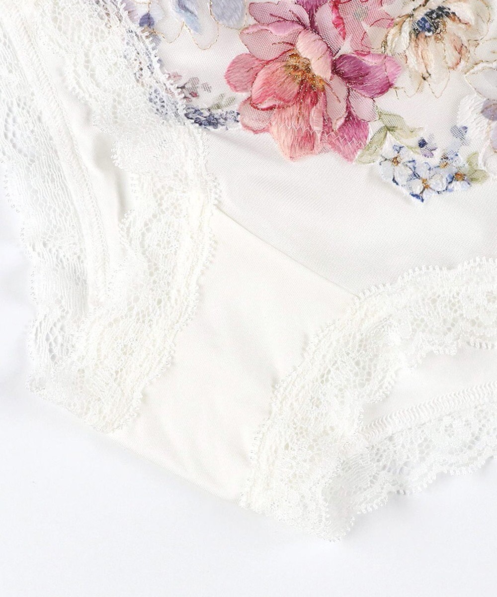 WACOAL ボーイレングス ショーツ 【リボンブラ 脇すっきり】 BXB443とペア はきこみ丈あさめ やわらかく伸びる(バック) レディース PXB643 /ワコール 