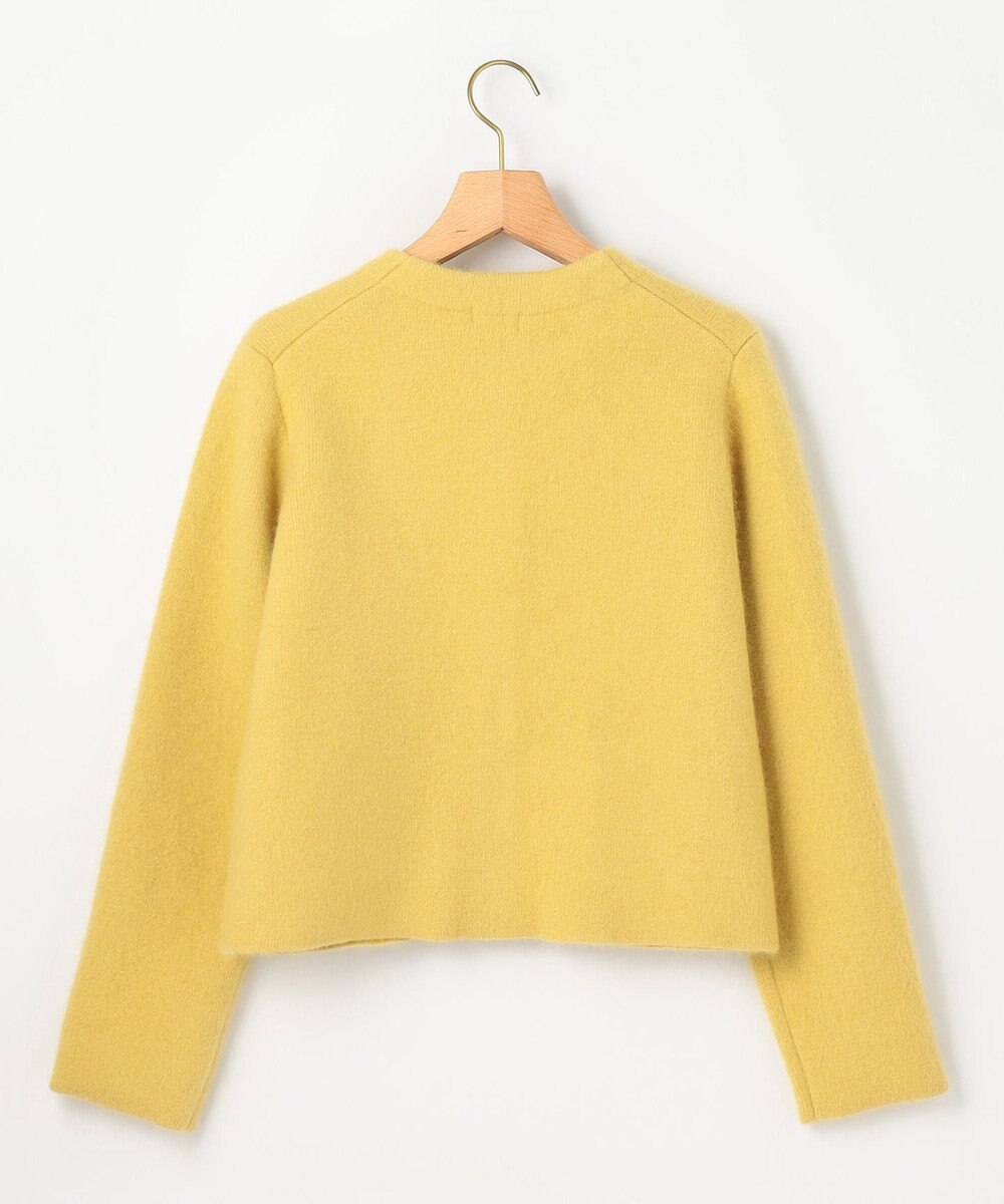 組曲 L 【手洗い可】フラッフィーファーニットジャケット 