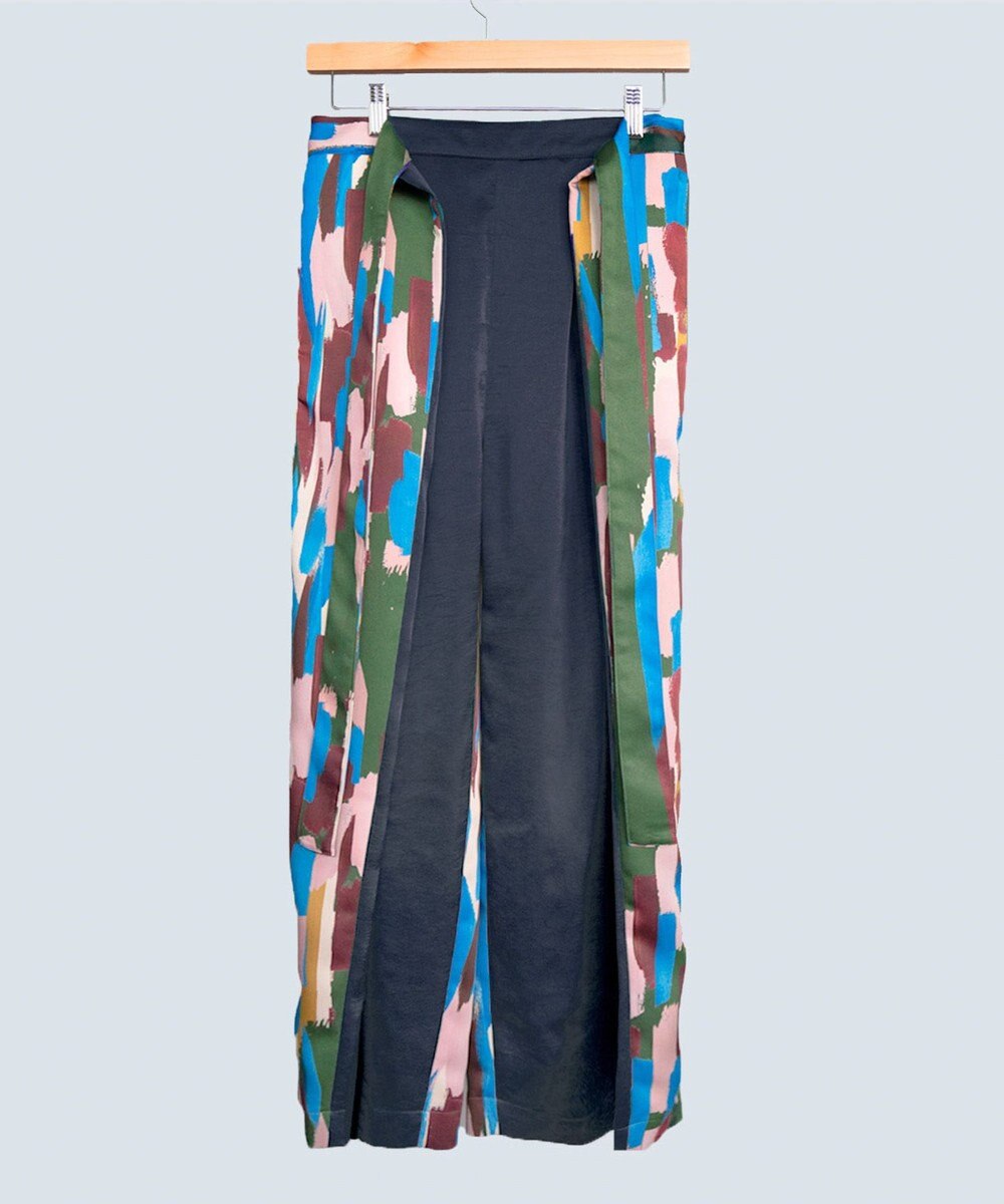 COQ 2WAY HALF LEAVES 前後2WAYパンツ 