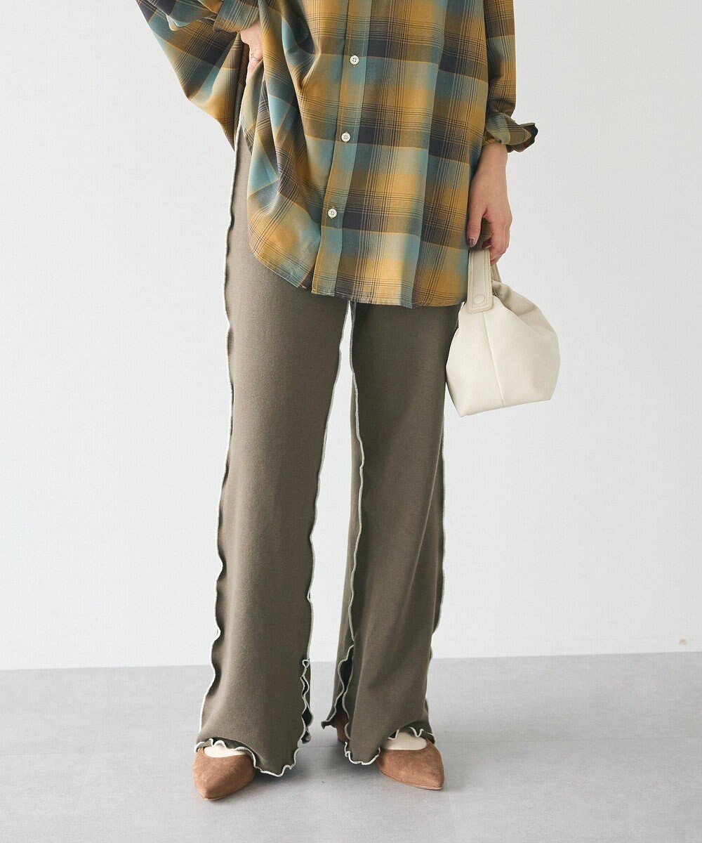 CRAFT STANDARD BOUTIQUE 配色メローパンツ 