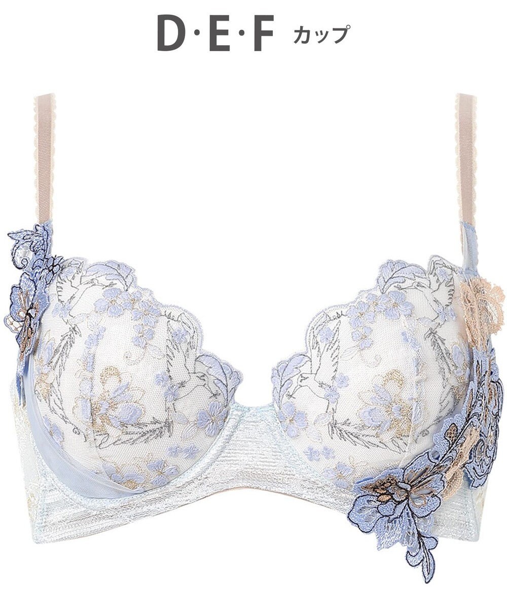 Wing ブラジャー Wing Lesiage 背中の段差をスムージング 脇高設計 バストの脇流れをブロック 【後ろ姿きれいブラ】 ブラ PB4010 ウイング／ワコール 