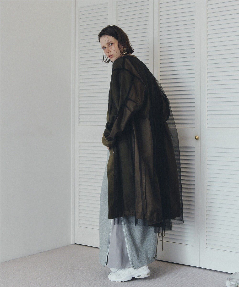 YECCA VECCA 【リバーシブル】2wayミリタリーコート 