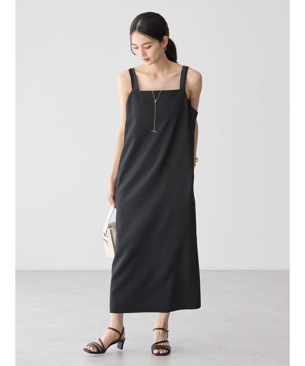 AMERICAN HOLIC ＳＥＴ　イージーケアジレベスト＋Ｉラインワンピース 