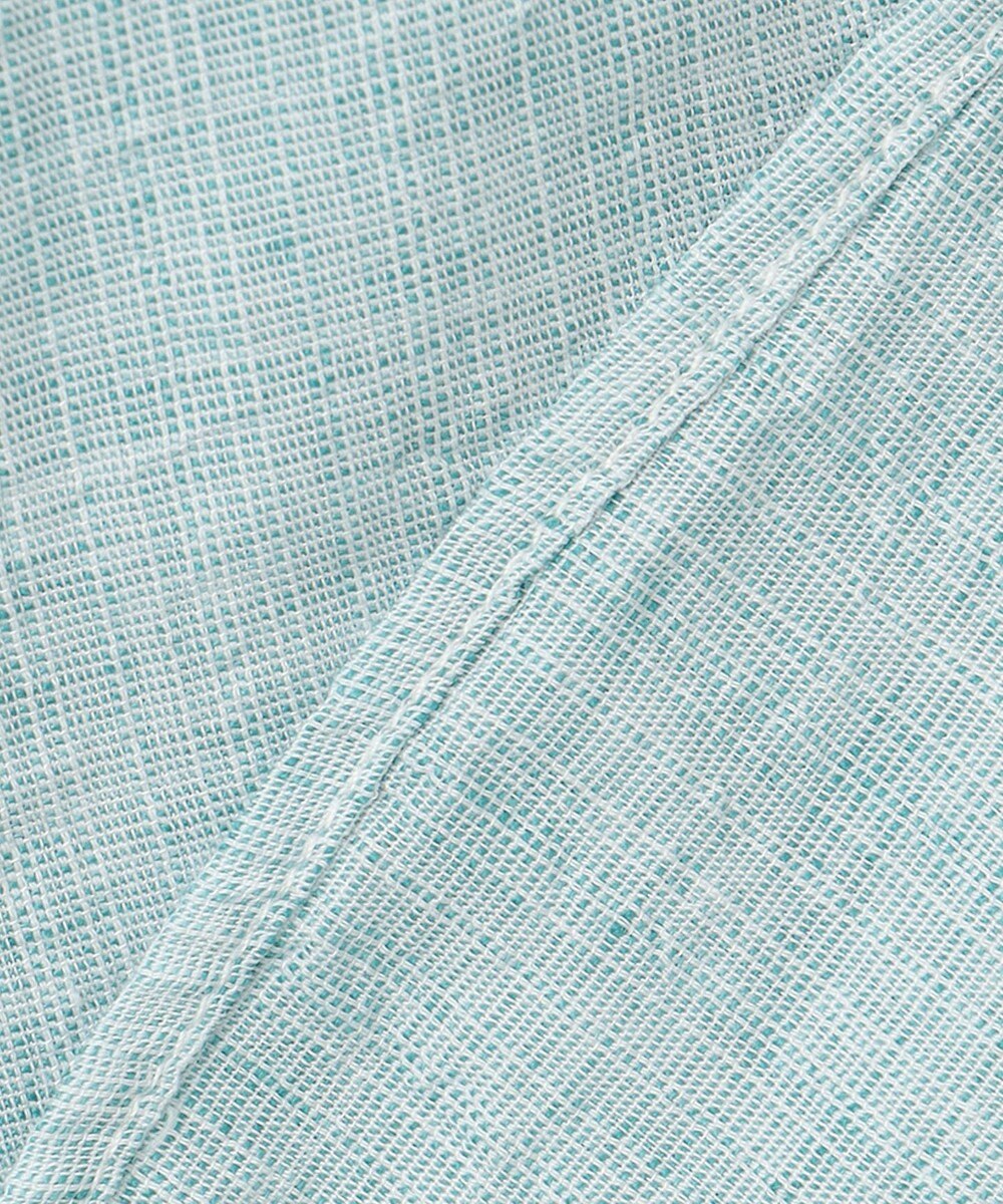 JOSEPH ABBOUD 【キングサイズ・カラー豊富/サステイナブル】リヨセルリネンサッカーシャツ 