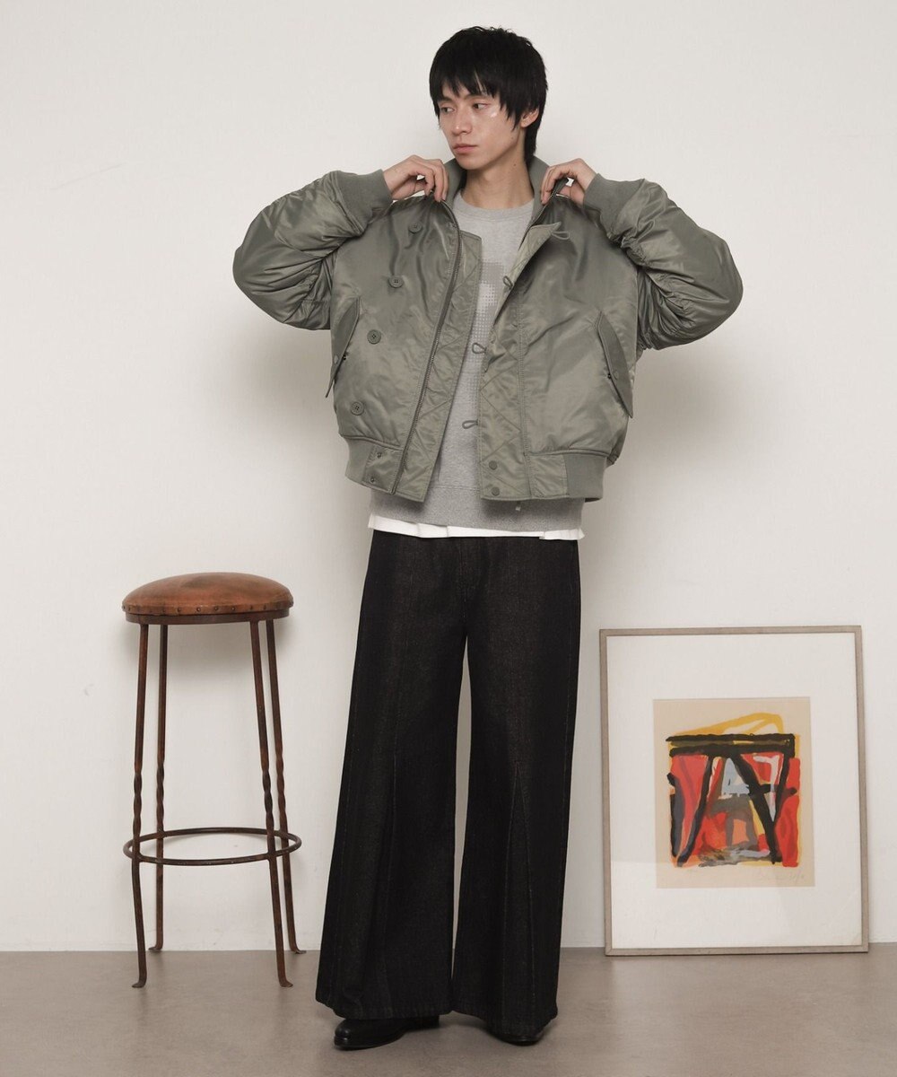 WEGO ナイロンスタンドブルゾン 