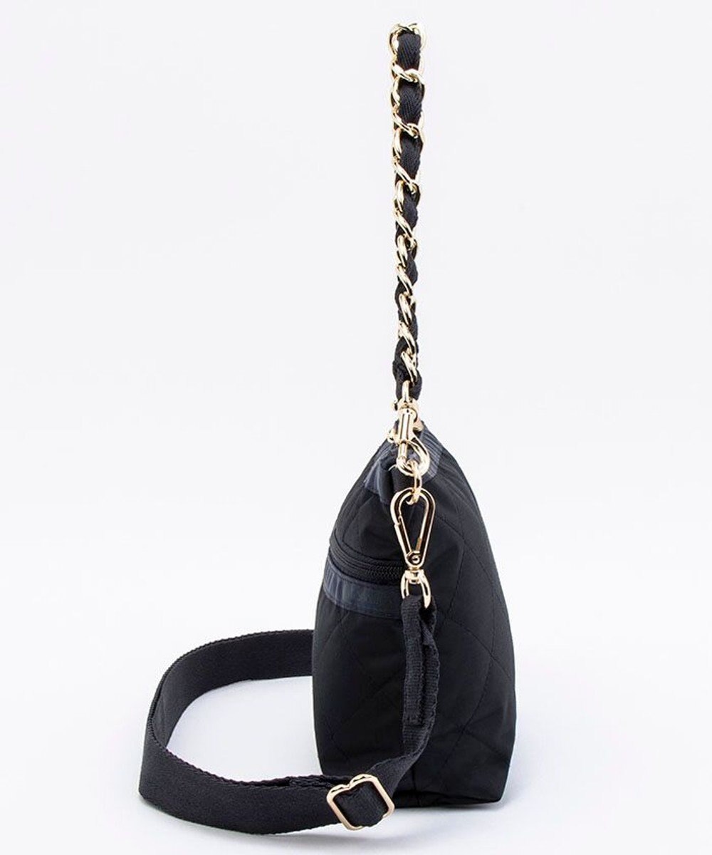 LeSportsac CHAIN COSMETIC CLUTCH/ディープシーブルーキルト 