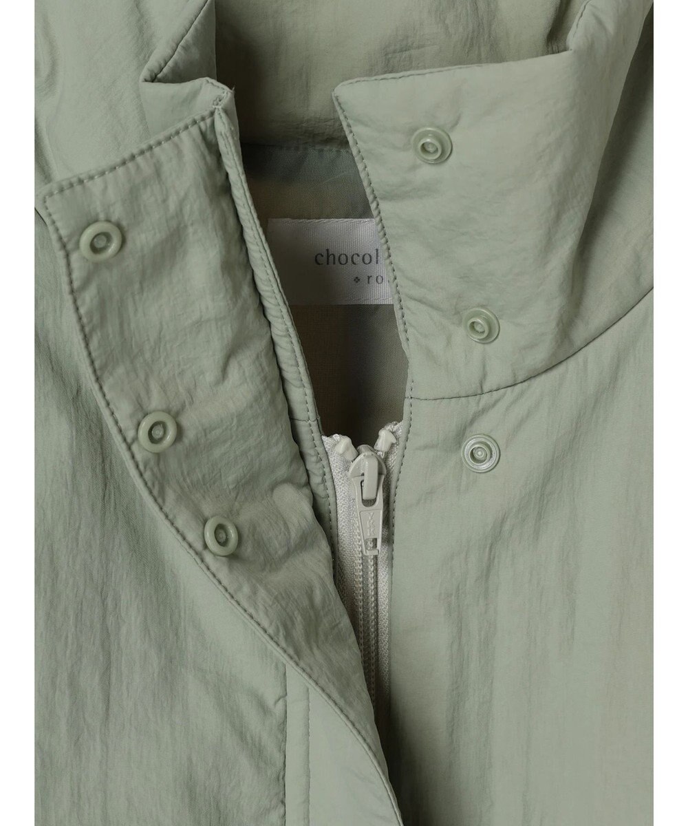 Green Parks 中わたスタンドカラーベスト 