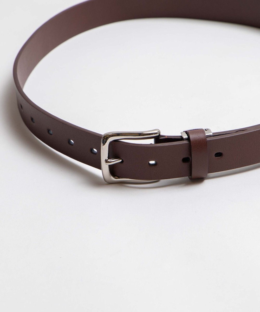 WEGO フェイクレザープレーンベルト 