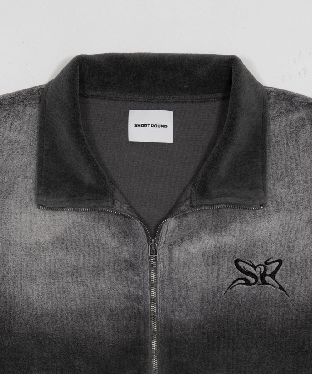 WEGO 【ユニセックス着用ITEM】ブリーチロゴベロアトラックジャケット 