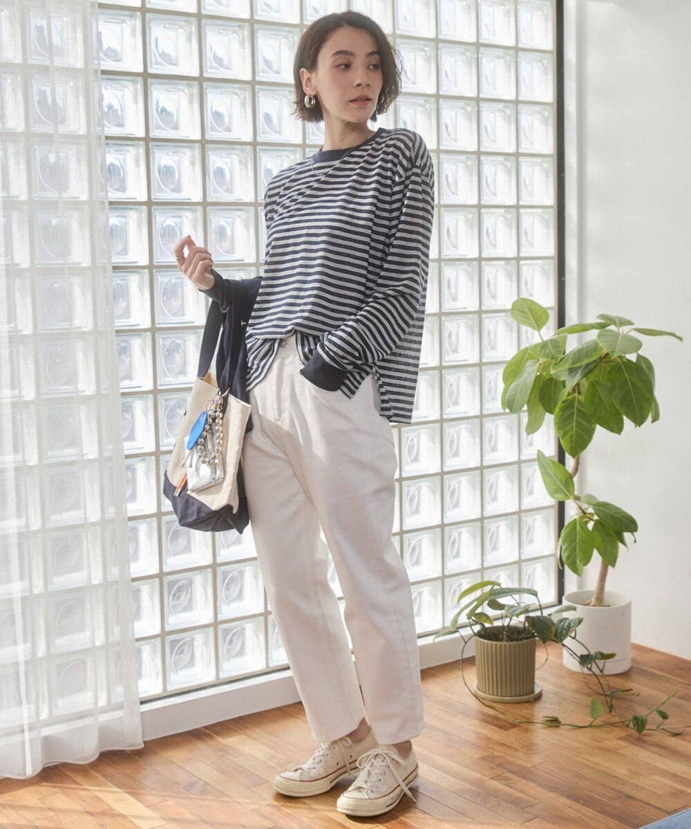 WEGO 【ANGIE VINTAGE】シアースラブボーダーロンＴ 
