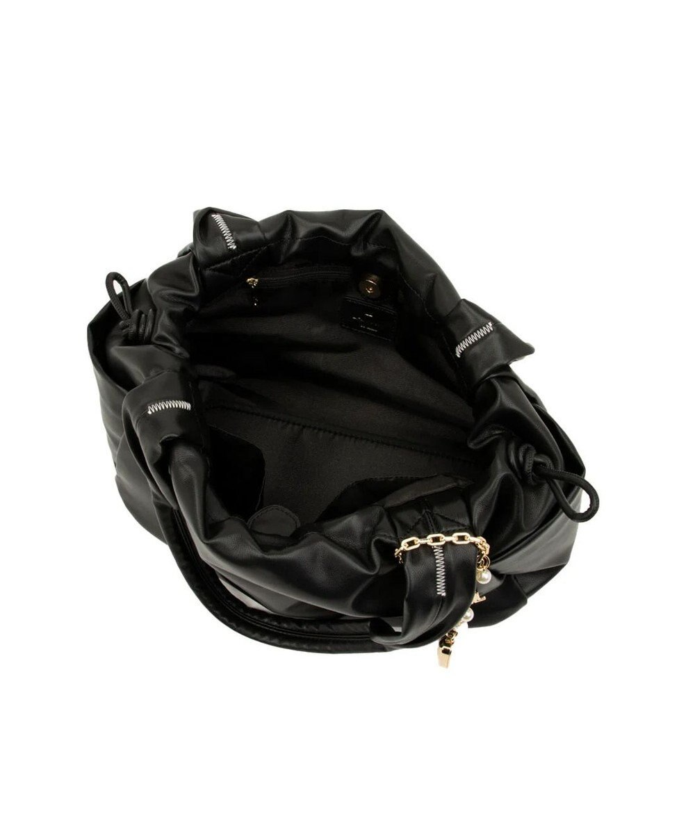 LANVIN en Bleu スフレ ハンドバッグ 