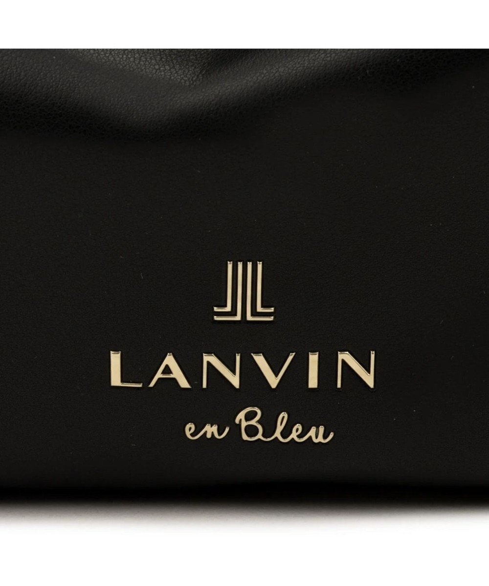 LANVIN en Bleu スフレ ハンドバッグ 