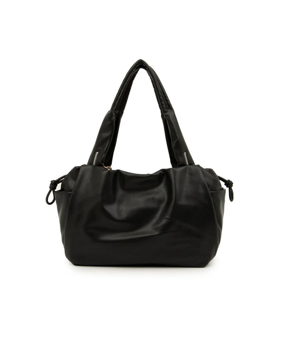 LANVIN en Bleu スフレ ハンドバッグ 