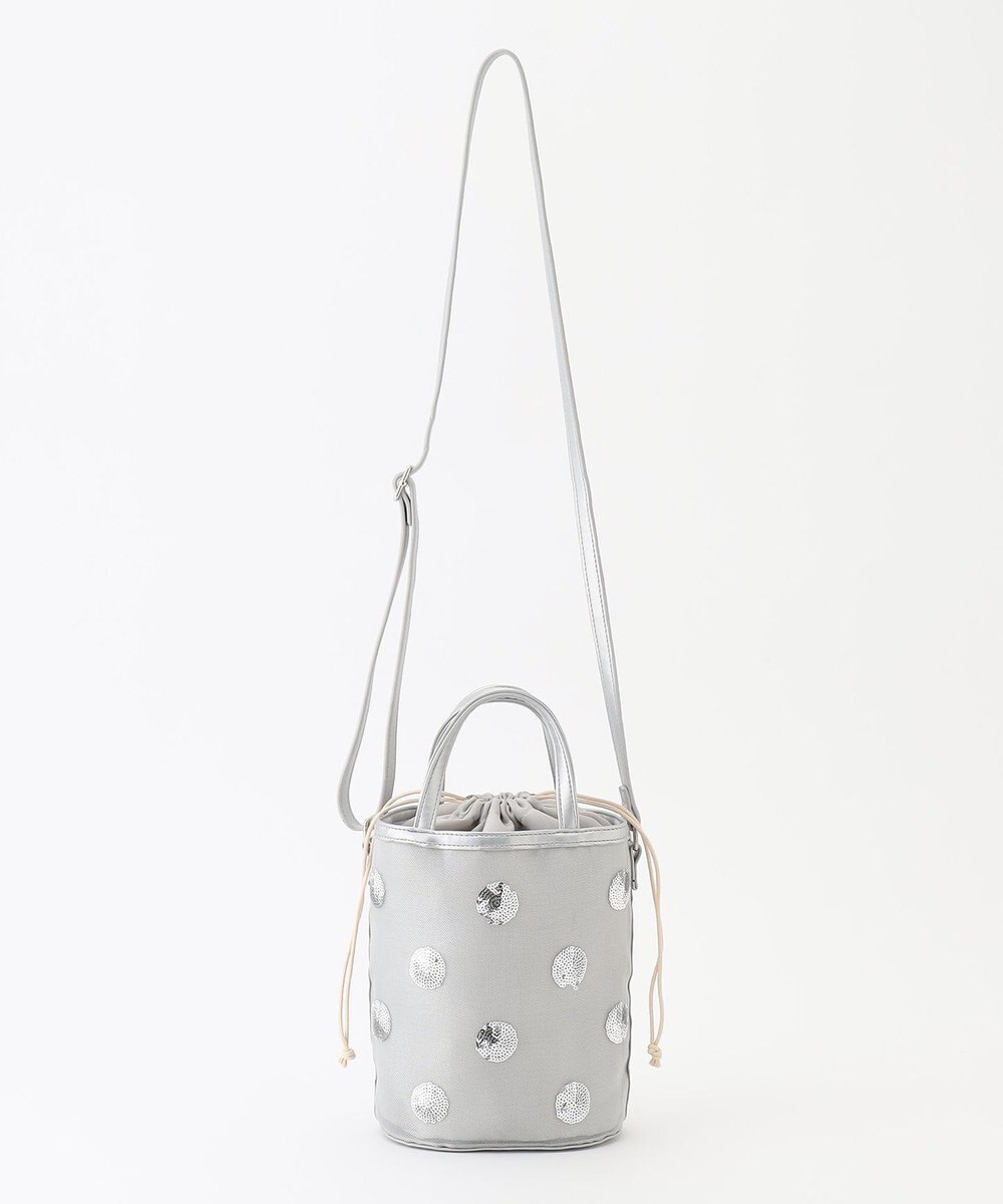 ANY SIS 【2WAY】ドットシアー ショルダーバッグ 