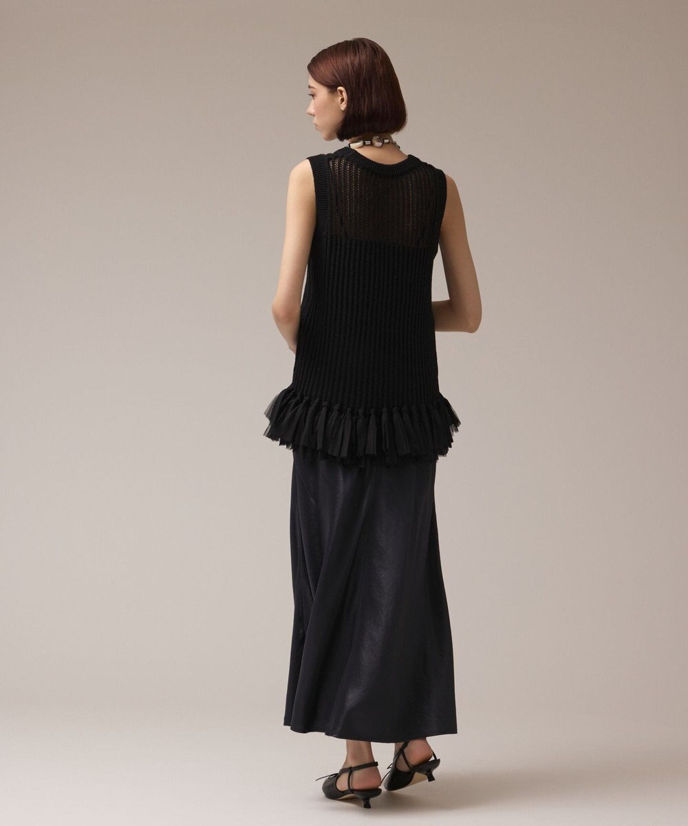 GRACE CONTINENTAL サテンバイアススカート 