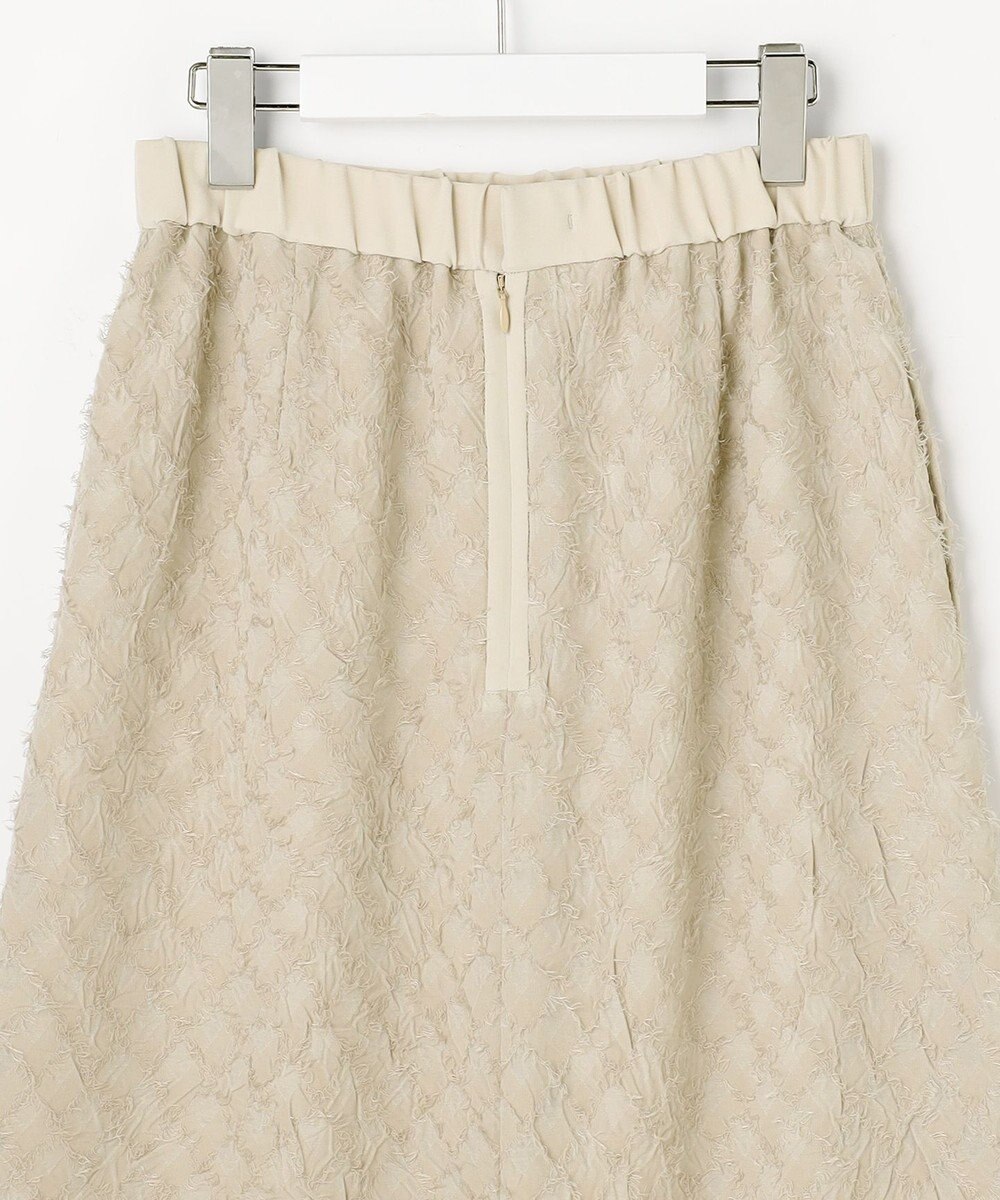 自由区 【セットアップ対応】ワッシャーカットジャカード スカート 