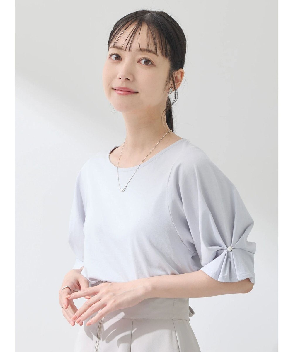 earth music&ecology タックスリーブプルオーバー 