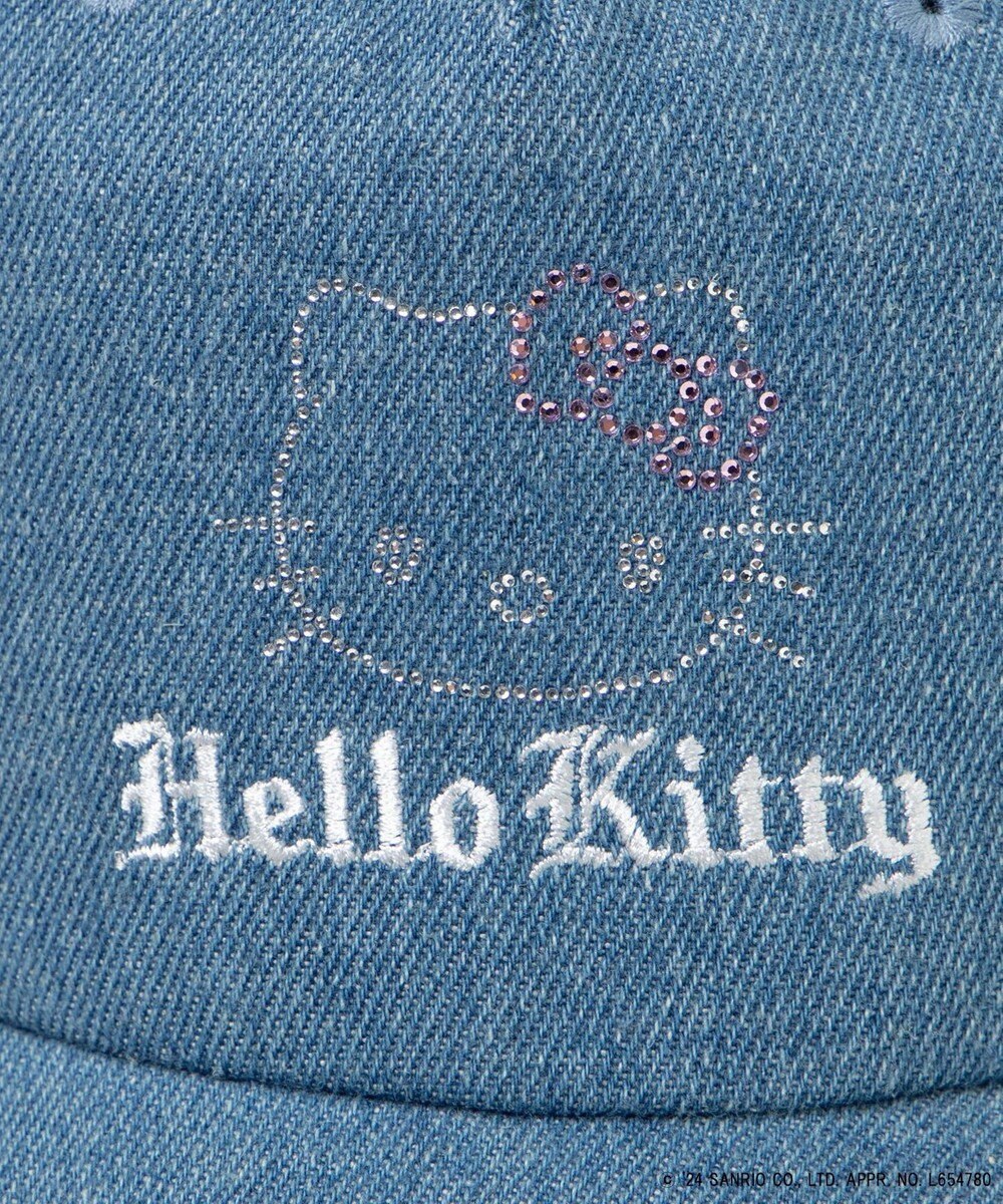 WEGO 【サンリオ】HELLOKITTYコラボデニムキャップ 
