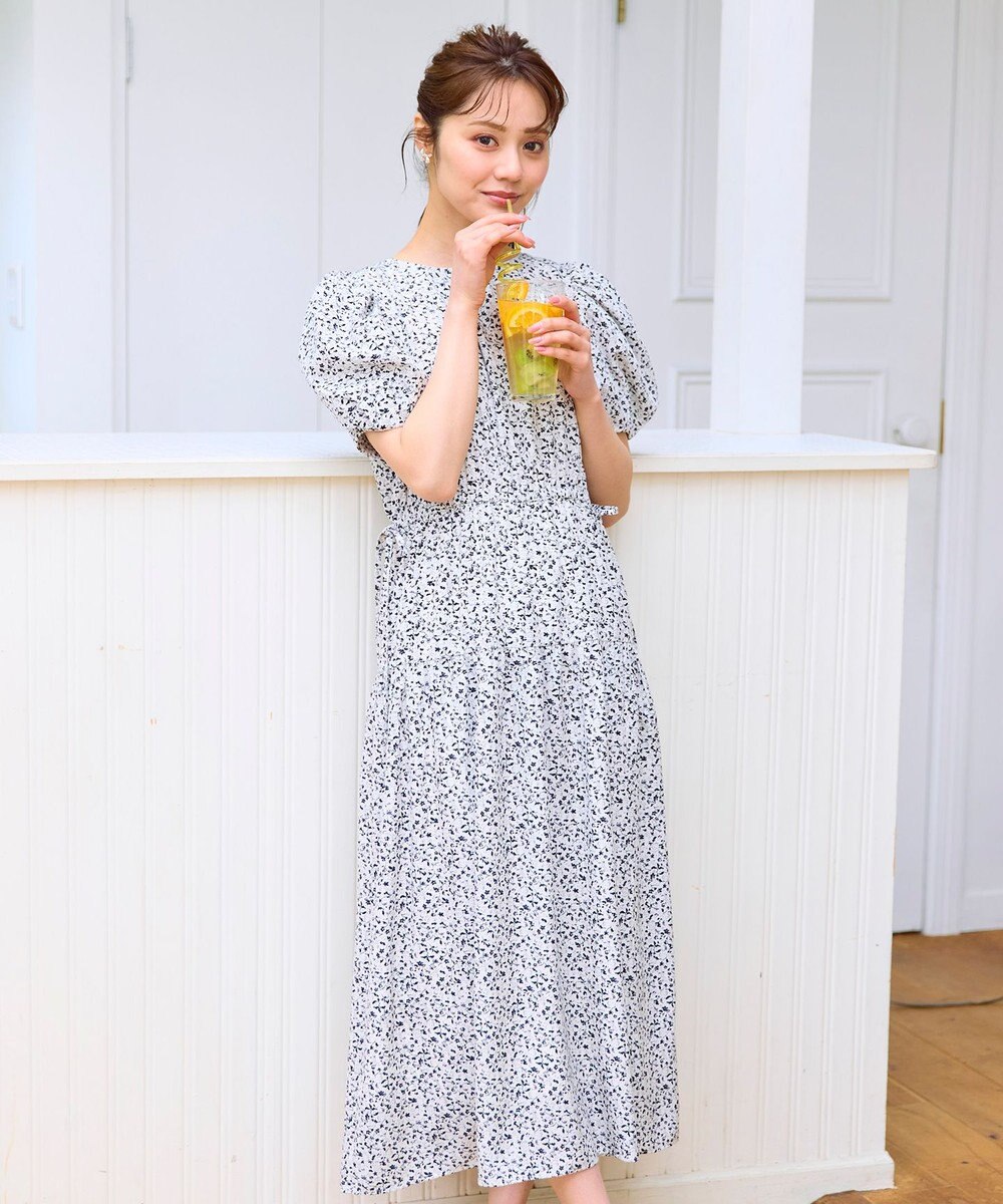 Feroux サマープリント ワンピース 