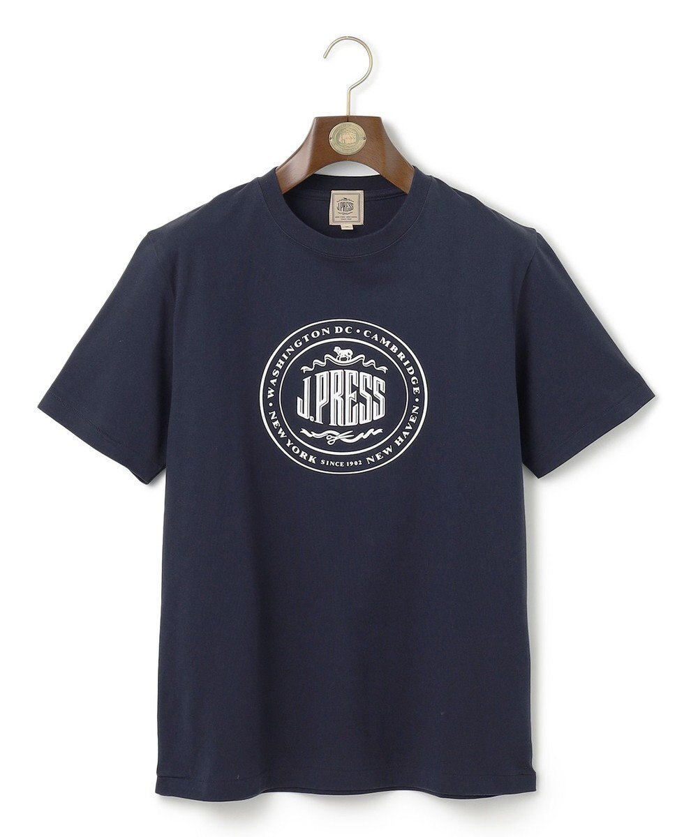 J.PRESS MEN 【WEB限定】オーバルロゴ Tシャツ 