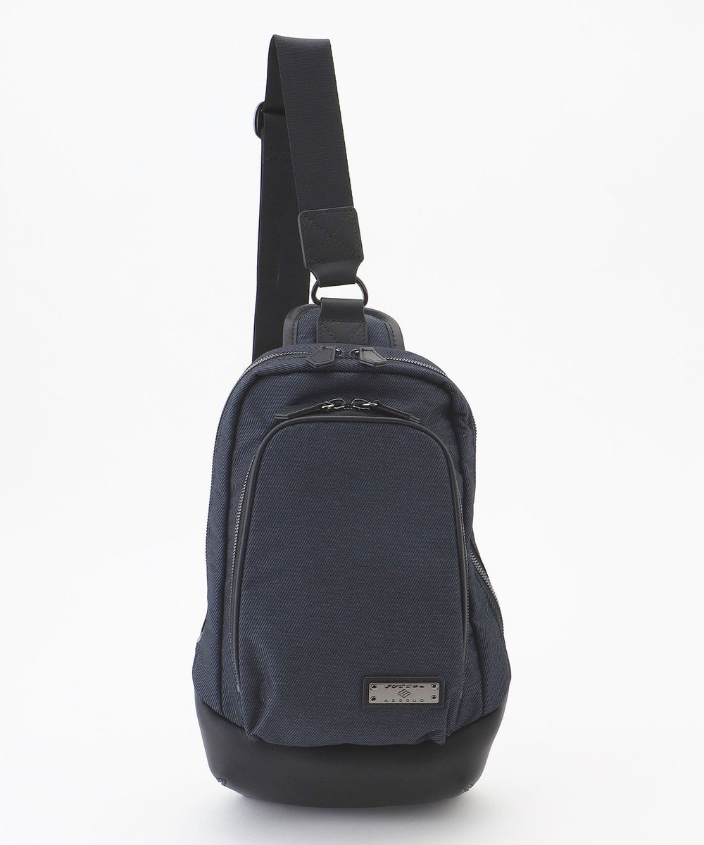 JOSEPH ABBOUD 【軽量/コンパクト】インターレースカルゼ ボディーバッグ 