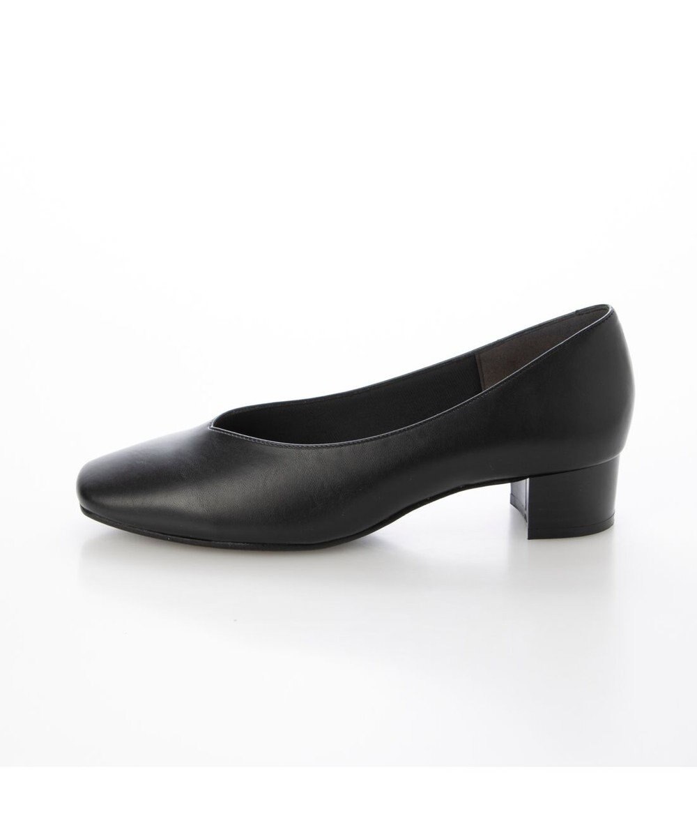 ing <ing>【WEB限定】【レイン対応】スクエアトゥVカットパンプス 