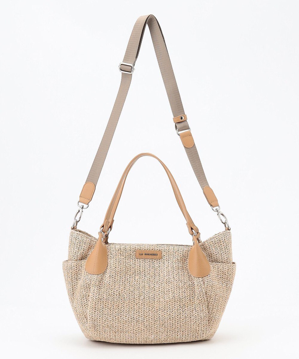 LA BAGAGERIE つまみハンドル　サマー2wayミニトートバッグ 