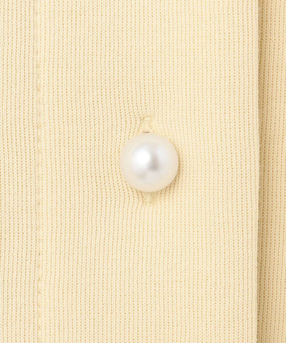 組曲 S 【パールボタン付き】ダンボールジャージー カーディガン 