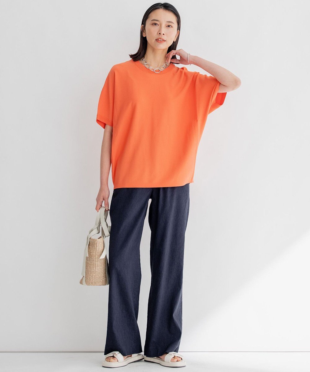 23区 VIOLAd'ORO MIRO レザーポケット ハンドバッグ 