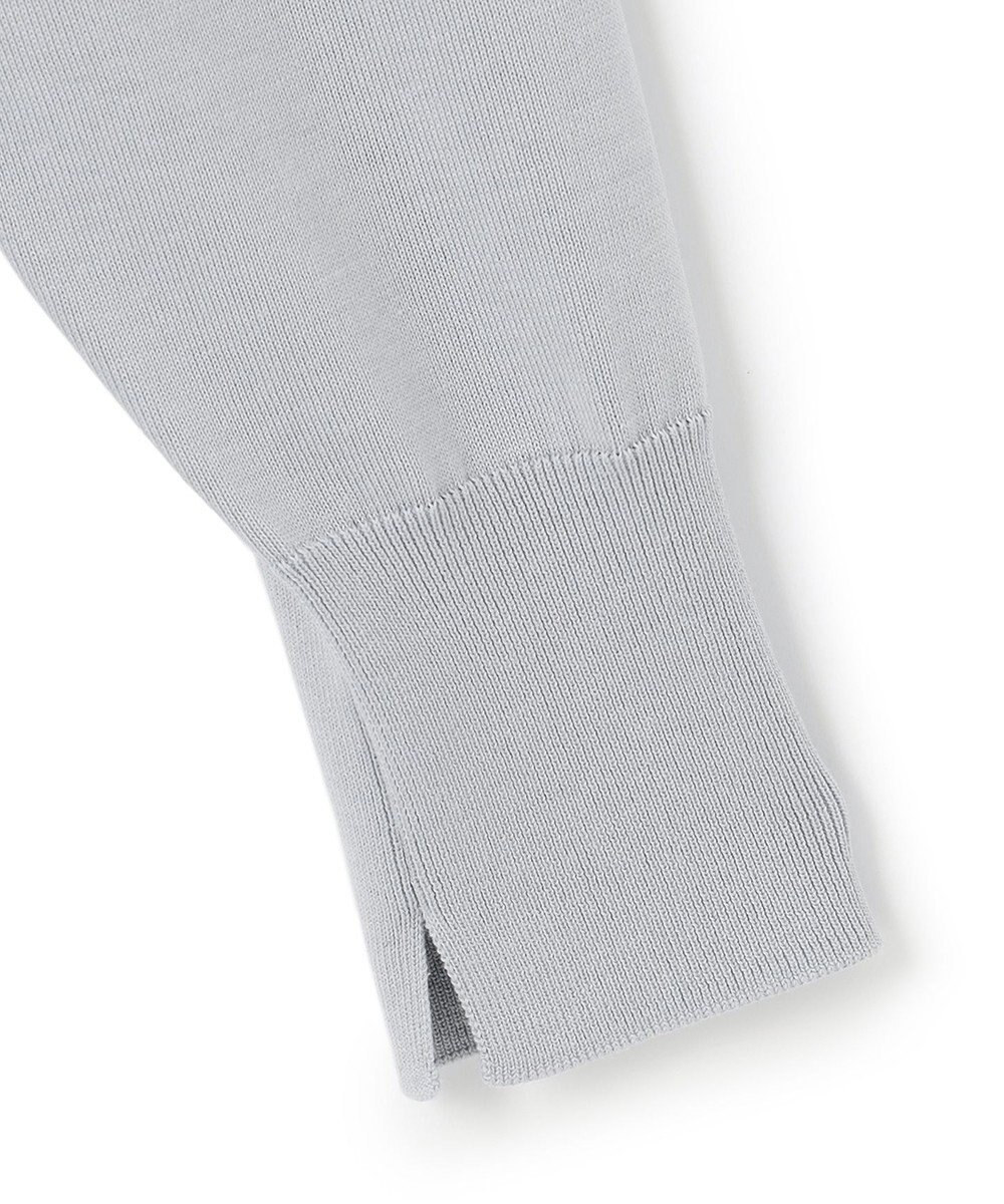 23区 シルクコットン ベーシック カーディガン 