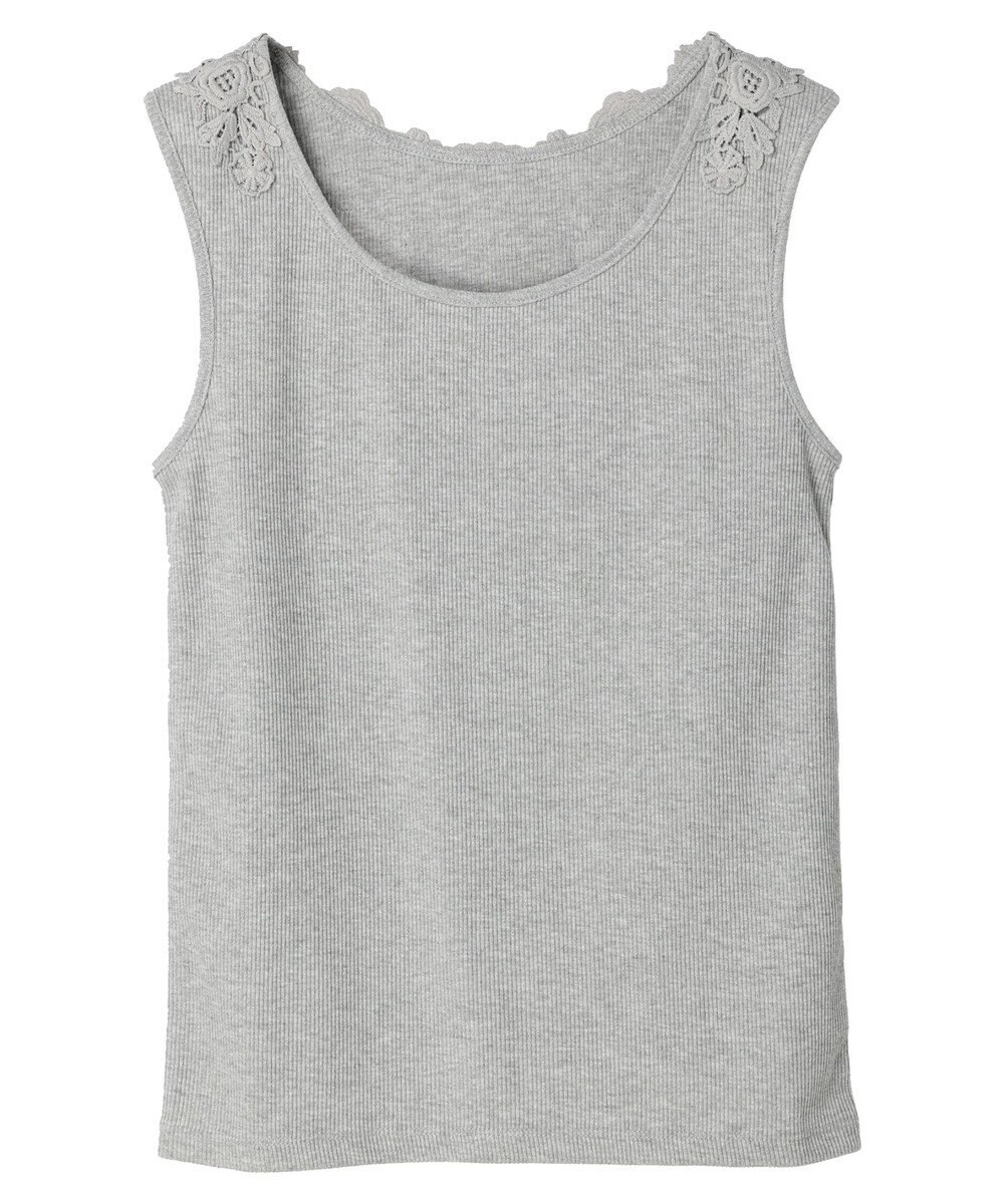 earth music&ecology バックレースタンクトップ 