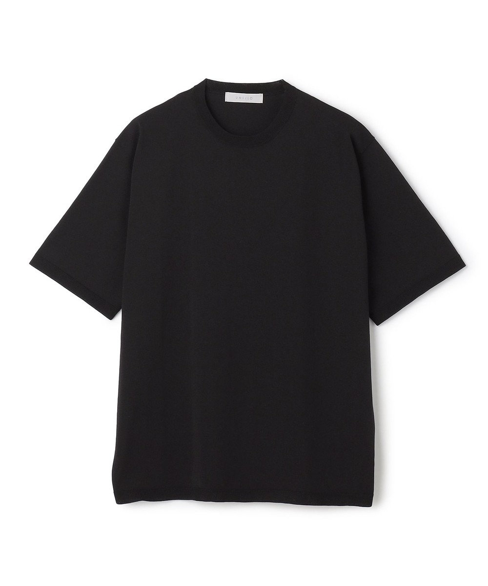 UNFILO MENS アラエルアンチピリングニット クルー 