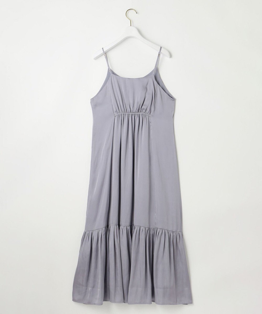 ANY SIS 【貴島明日香さんコラボ・3点セット】メッシュ ニット×キャミ ワンピース 