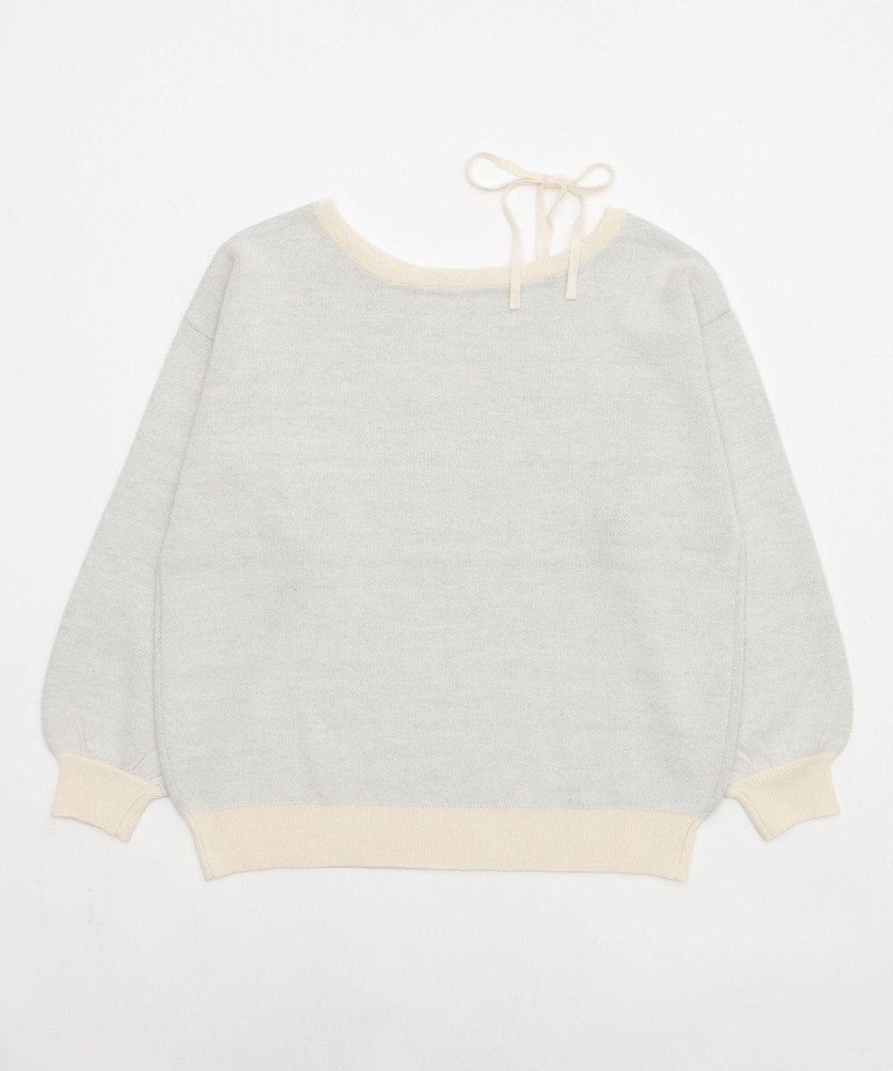 WEGO 【2025年秋冬新作】2WAYグラフィックワンショルBIGニット 