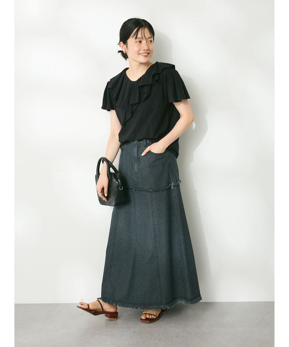 CRAFT STANDARD BOUTIQUE デニム切替スカート 