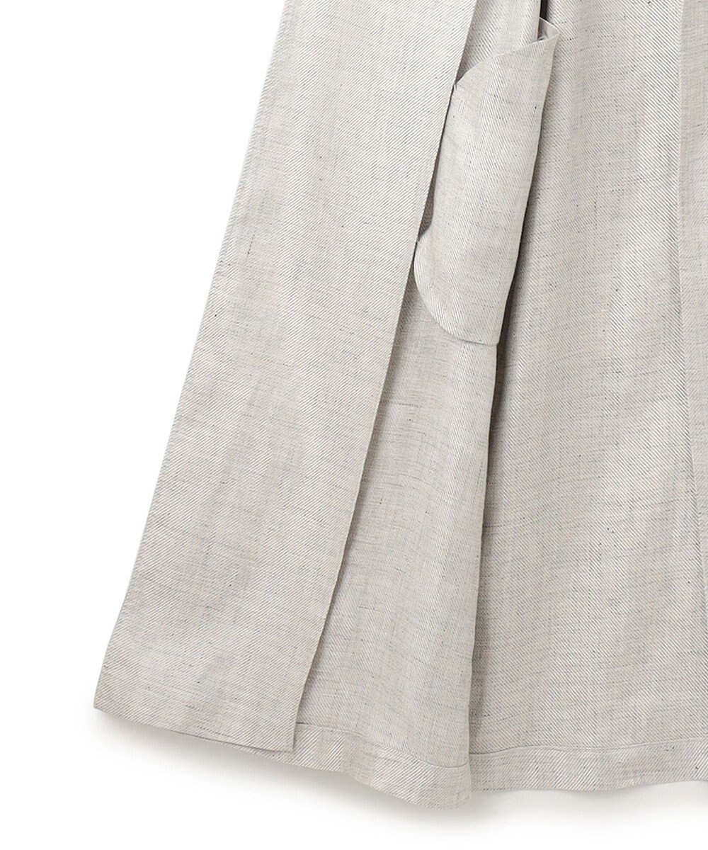 ICB L 【日本製】トリアセリネンシャイニーツイル ロングジャケット 